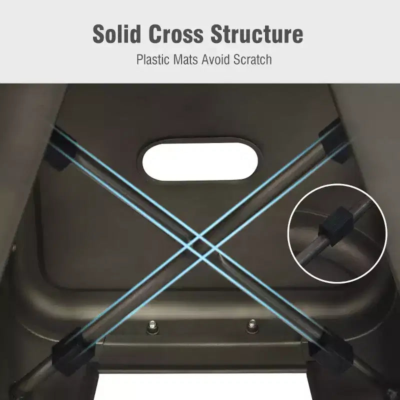 Costway Lot de 4 tabourets de bar en métal de 76 cm de hauteur, tabourets de bar industriels avec dossier bas en acier